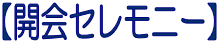 開会セレモニー