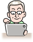 イラスト「メール発信」
