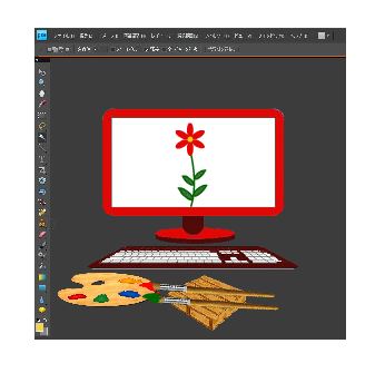パソコンで絵を描きましょう